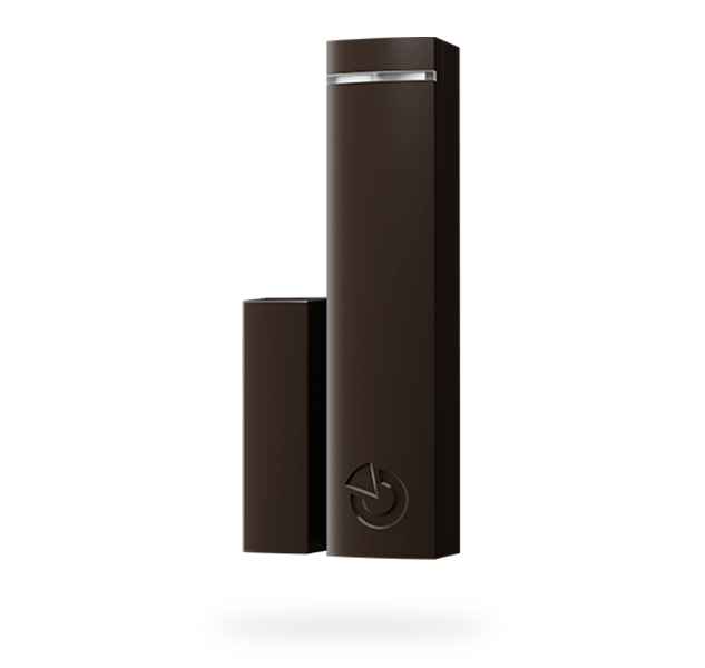 Jablotron JA-150M-B draadloos magneetcontact met 2 ingangen (bruin)