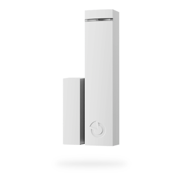 Jablotron JA-152SHM draadloze schok- en kanteldetector met magneetcontact (wit)