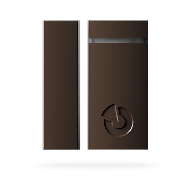 Jablotron JA-155M-BR draadloos mini-magneetcontact (bruin)