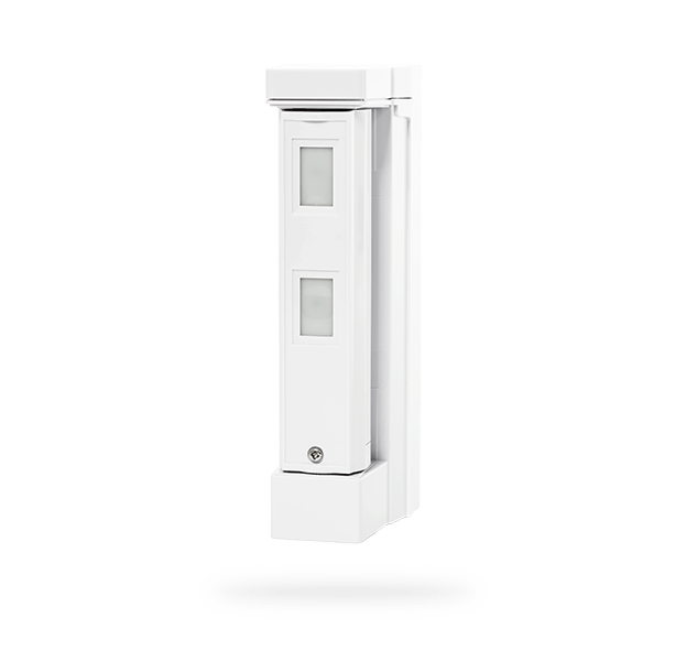 JA-157P draadloze dual-zone buiten-PIR met gordijnlens (wit)