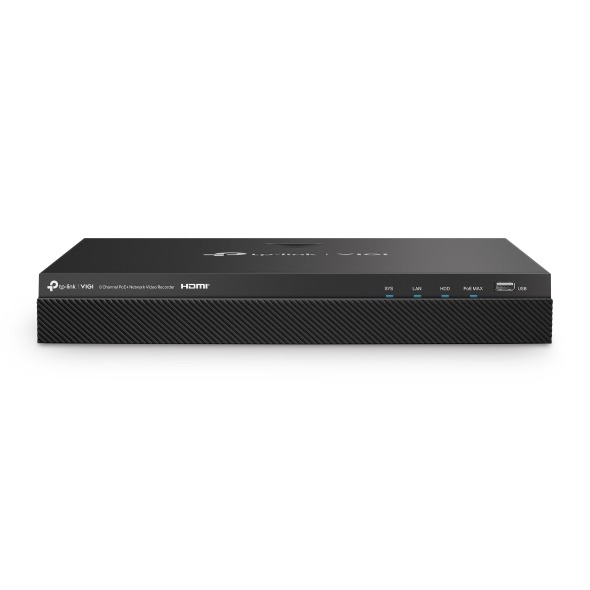 VIGI NVR2008H-8MP – 8-kanaals PoE+ netwerkrecorder (2 HDD)