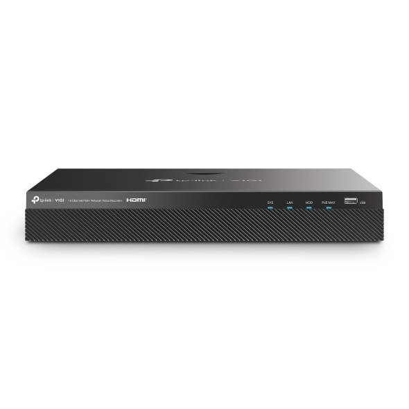 VIGI NVR2016H-16MP – 16-kanaals PoE+ netwerkrecorder (2 HDD)